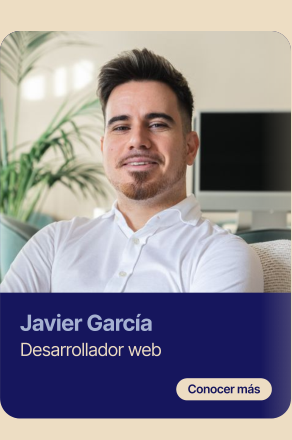 Javier Garcia, Desarrollador web